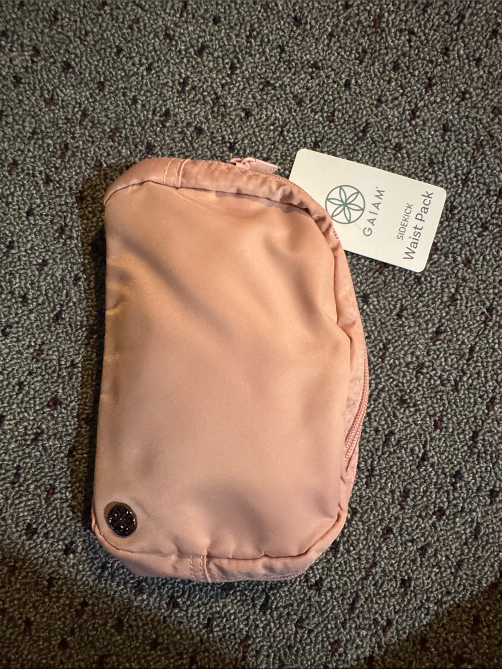 GAIAM Blush Pink Sidekick Waist Pack
